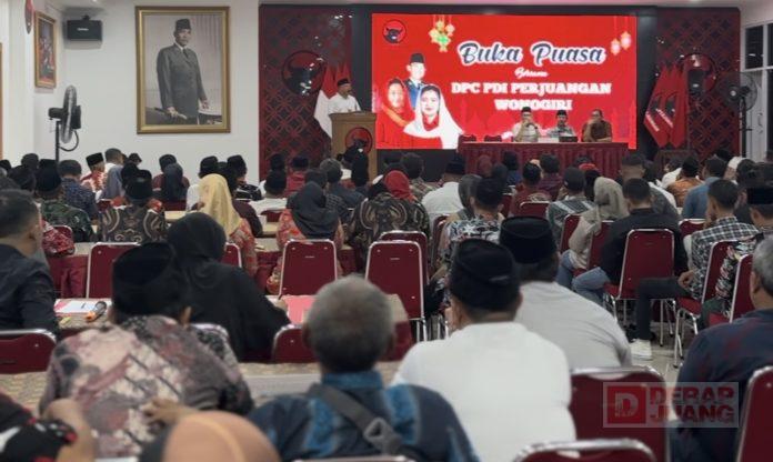 Menjaga Semangat Gotong-Royong, DPC PDI Perjuangan Wonogiri Gelar Buka Bersama