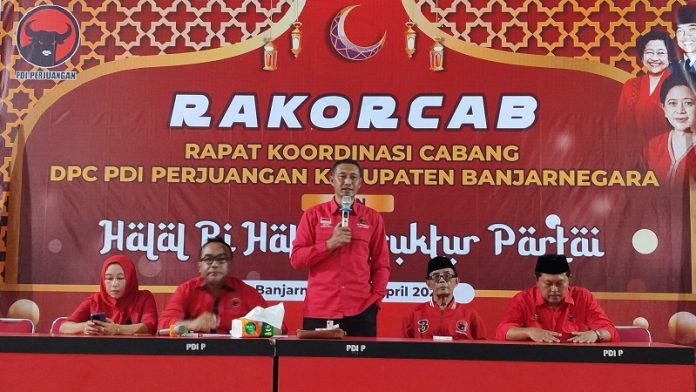 PDI Perjuangan Banjarnegara Gelar Rakorcab dan Halal Bihalal Bersama Struktural Partai
