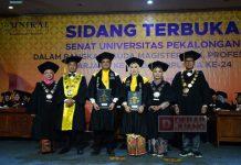 Tuntaskan Pendidikan Magister, Walikota Aaf Wisuda di Unikal