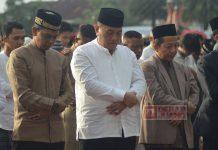 Taufik Jalankan Sholat Ied dan Silaturahmi Bareng Warga Cilacap