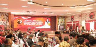 Satgas Cakra Buana DPD PDI Perjuangan Jateng Gelar Halalbihalal Satgas Cakra Buana DPD PDI Perjuangan Jateng Gelar Halalbihalal