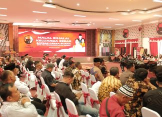 Satgas Cakra Buana DPD PDI Perjuangan Jateng Gelar Halalbihalal Satgas Cakra Buana DPD PDI Perjuangan Jateng Gelar Halalbihalal