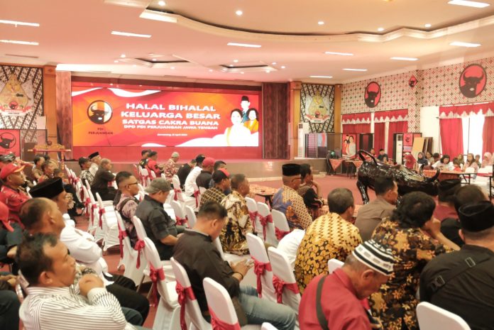 Satgas Cakra Buana DPD PDI Perjuangan Jateng Gelar Halalbihalal Satgas Cakra Buana DPD PDI Perjuangan Jateng Gelar Halalbihalal