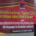 Halal Bi Halal PAC PDI Perjuangan Laweyan