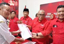 Ketua PA GMNI Tegal Ambil Formulir Daftar Calon Bupati di DPC PDI Perjuangan Tegal