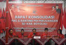 DPC Boyolali Gelar Rapat Konsolidasi Hadapi Pilkada 2024