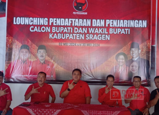 DPC Sragen Buka Pendaftaran dan Penjaringan Calon Bupati Dan Wakil Bupati