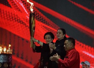 Obor Api Abadi Mrapen Digunakan Untuk Membuka Rakernas V, Ini Makna Mendalamnya