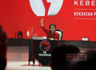Tutup Rakernas V PDI Perjuangan, Ibu Megawati Tegaskan Kader Terus Bekerja untuk Rakyat