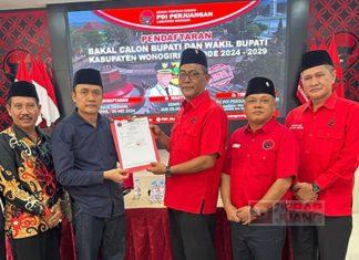 Edi Herlambang, Pengusaha Properti Asal Wuryantoro Resmi Daftar Cabup Wonogiri