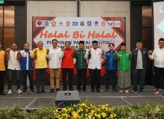 Halal Bi Halal Pimpinan Parpol se-Jateng: Tidak Ada Keputusan Politik, Hanya Kongkow-kongkow