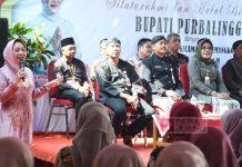 Halal Bi Halal di Kemangkon, Bupati Tiwi Ajak Bersama Entaskan AUSTS