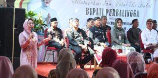 Halal Bi Halal di Kemangkon, Bupati Tiwi Ajak Bersama Entaskan AUSTS