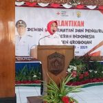 Sri Sumarni Lantik Pengurus dan Dewan Kehormatan PMI