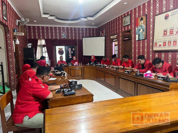 Rapat kepengurusan DPC PDI Perjuangan Grobogan
