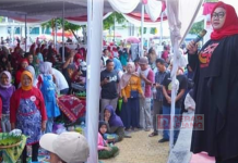 Semarakkan Hari Jadi Kab. Sragen, Bupati Yuni Buka Festifal Sambal Tumpang