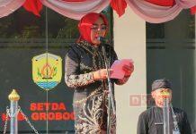 Bupati Sri Sumarni Pimpin Upacara Peringatan HARDIKNAS