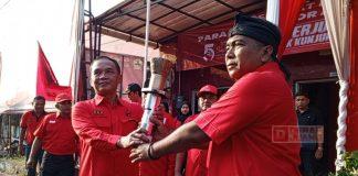 Upacara Pelepasan Obor Api Perjuangan dari Bumi Bahari, Mas Uyip: Terimakasih, Selamat Berjuang