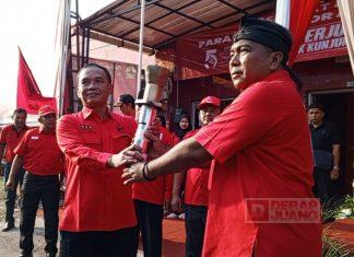 Upacara Pelepasan Obor Api Perjuangan dari Bumi Bahari, Mas Uyip: Terimakasih, Selamat Berjuang