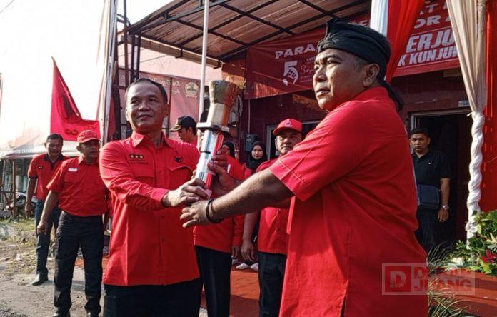 Upacara Pelepasan Obor Api Perjuangan dari Bumi Bahari, Mas Uyip: Terimakasih, Selamat Berjuang