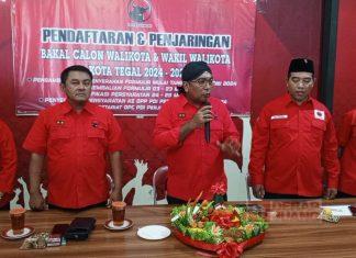 DPC PDI Perjuangan Kota Tegal, Buka Pendaftaran Bacalon Walikota-Wakil Walikota 2024