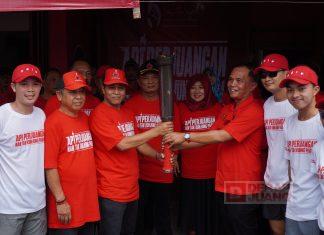 Mendarat di Pemalang, Api Abadi dari Mrapen Masih Terus Menyala