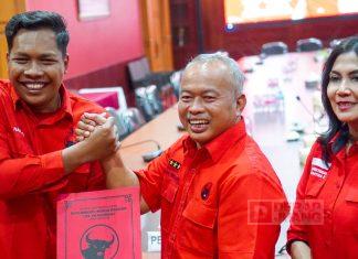 Ambil Formulir Cawabup, Nito Fernando Wakili Pengusaha Muda Asal Purbalingga Mahendra Farizal