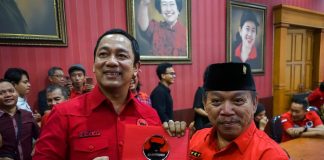 Mantan Wali Kota Semarang, Hendi Mengembalikan Formulir Calon Gubernur