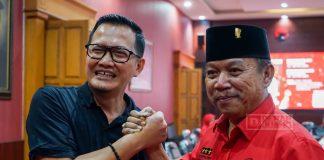 Pengusaha Muda Asal Kota Ukir, Iqbal Tosin Mengembalikan Formulir Cabup Jepara