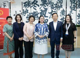 Puan Maharani Berdiskusi dengan Anggota Parlemen Chengdu Sambil Dijamu Minum Teh di Tiongkok