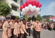 Sri Sumarni Pembina Upacara Pembukaan Pesta Siaga Tahun 2024 Kwarcab Grobogan