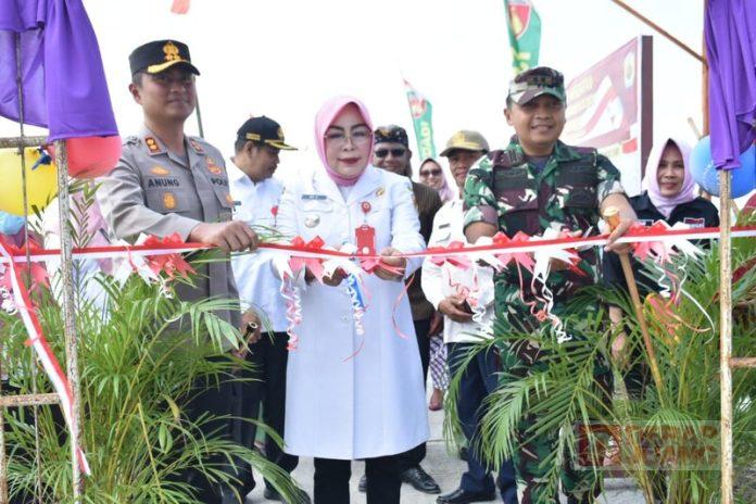 Peresmian jalan Desa Karangpaing