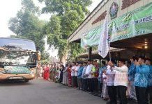 Yunianto Lepas Keberangkatan Calon Jamaah Haji Temanggung Jamaah Haji Temanggung