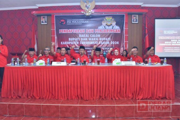 DPC Sukoharjo Buka Pendaftaran dan Penjaringan Bakal Calon Bupati dan Wakil Bupati