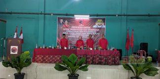 Road Show Bakal Calon Bupati Internal PDI Perjuangan Sukoharjo Foto : Bakal Calon Internal PDI Perjuangan dan DPC menghadiri Konsolidasi dan Sosialisasi di Mojolaban