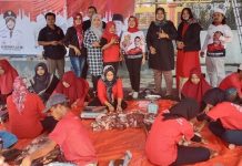 DPC PDIP Kebumen Gelar Penyembelihan Hewan Kurban