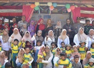 Ristawati Hadiri Camp Ceria KB Putra Dharma Ristawati