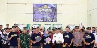 Ristawati Hadiri Kejurkab Pickleball Kebumen Ristawati