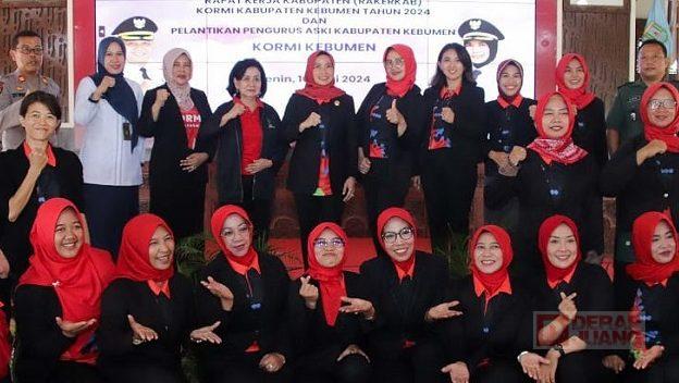 Ristawati Hadiri Rapat Kerja KORMI Dan Pelantikan ASKI Ristawati