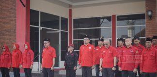 DPC PDI Perjuangan Banyumas Gelar Upacara Peringatan Hari Lahir Pancasila