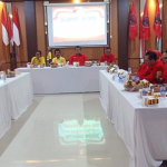 DPC PDI Perjuangan Sragen Terima Lawatan DPD Partai Golkar Sragen