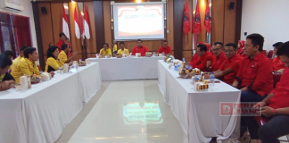 DPC PDI Perjuangan Sragen Terima Lawatan DPD Partai Golkar Sragen DPC PDI Perjuangan Sragen Terima Lawatan DPD Partai Golkar Sragen