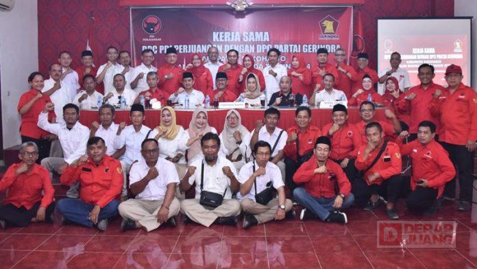 Matangkan Kerjasama, PDI Perjuangan dan Partai Gerindra Sukoharjo Gelar Pertemuan Matangkan Kerjasama, PDI Perjuangan dan Partai Gerindra Sukoharjo Gelar Pertemuan