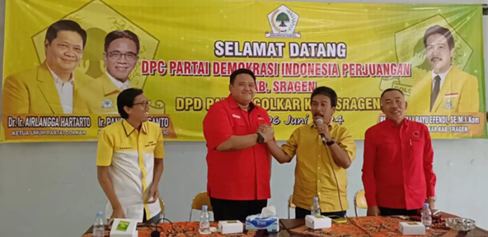 Jalin Komunikasi Politik, PDI Perjuangan Sragen Laksanakan Silaturahmi ke Partai Golkar Sragen Jalin Komunikasi Politik, PDI Perjuangan Sragen Laksanakan Silaturahmi ke Partai Golkar Sragen