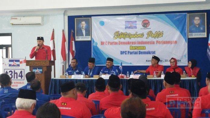 DPC PDI Perjuangan Karanganyar Bersilaturahmi ke DPC Partai Demokrat Karanganyar DPC PDI Perjuangan Karanganyar Bersilaturahmi ke DPC Partai Demokrat Karanganyar