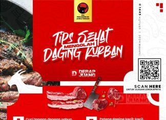 Tips Sehat Mengolah Daging Kurban