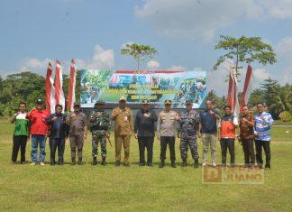 Taufik Hadiri Upacara Pembukaan TMMD Sengkuyung di Bulusari Taufik Nurhidayat