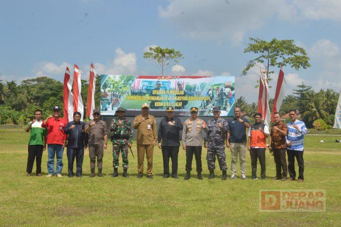 Taufik Hadiri Upacara Pembukaan TMMD Sengkuyung Tahap II Di Bulusari Taufik Nurhidayat
