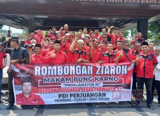 Purwanto Ajak Relawannya Ziarah Ke Makam Bung Karno Purwanto