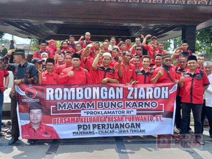 Purwanto Ajak Relawannya Ziarah Ke Makam Bung Karno Purwanto